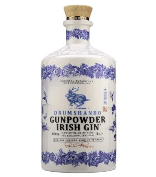 Gunpowder Irish Gin Ceramic Bottle