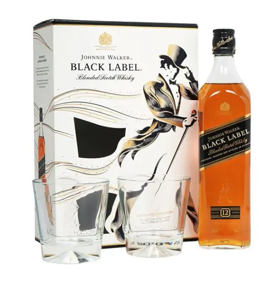 Johnnie walker black label gift pack cover