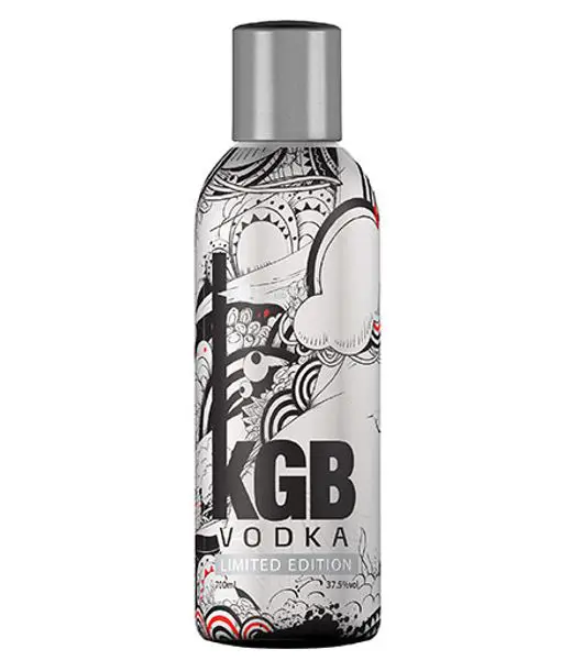 KGB vodka limited edition cover