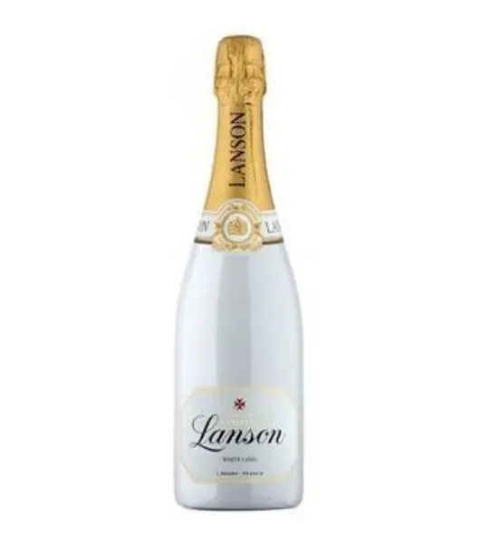 Lanson white label champagne