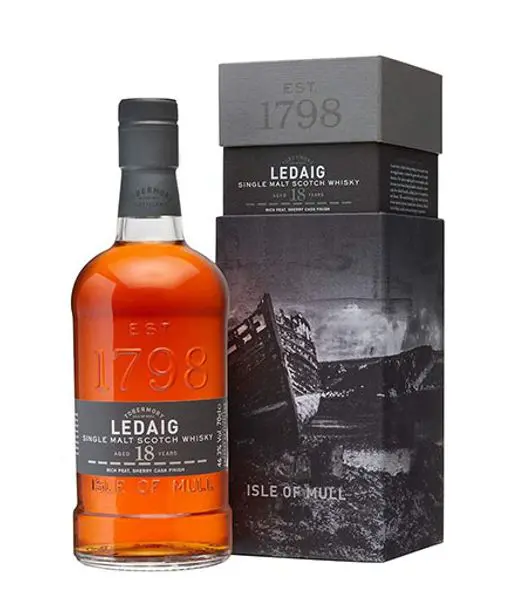 Ledaig 18 years cover