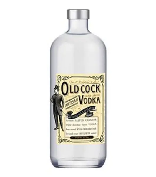 Old cock artisan caramel vodka cover