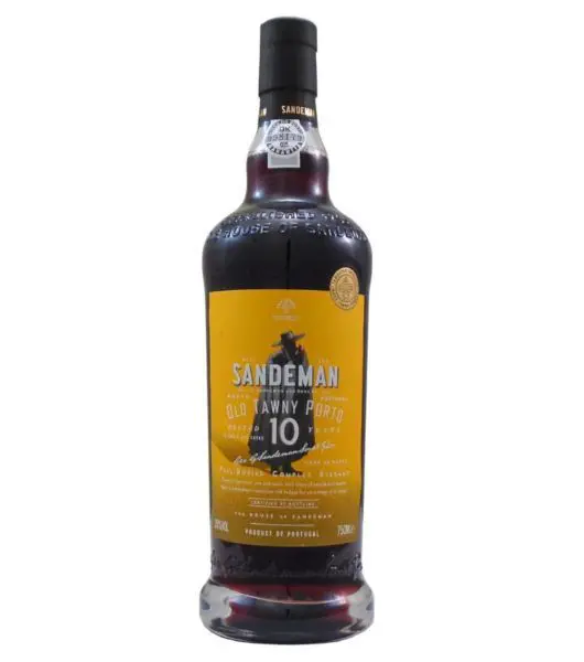 Sandeman tawny port 10 years cover