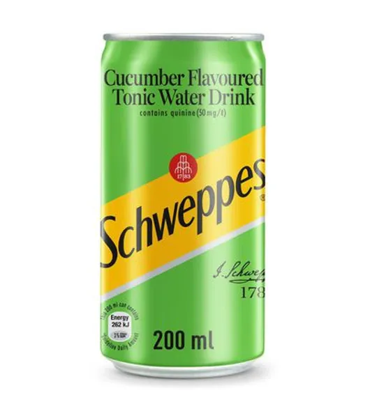 Schweppes Cucumber Tonic cover