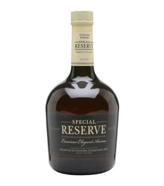 Suntory whisky special reserve cover