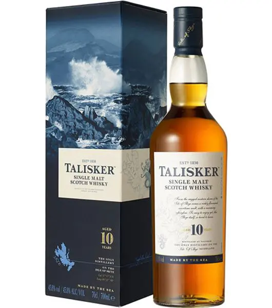 talisker 10 years cover