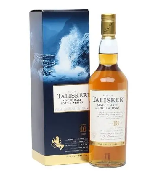 talisker 18 years cover