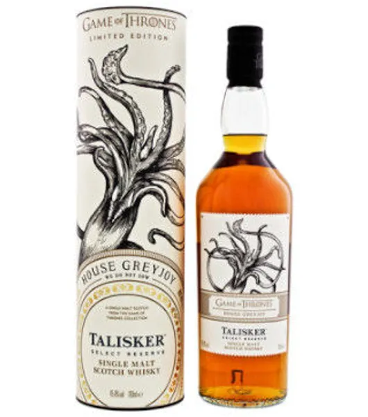 Talisker Select Reserve Game of Thrones cover