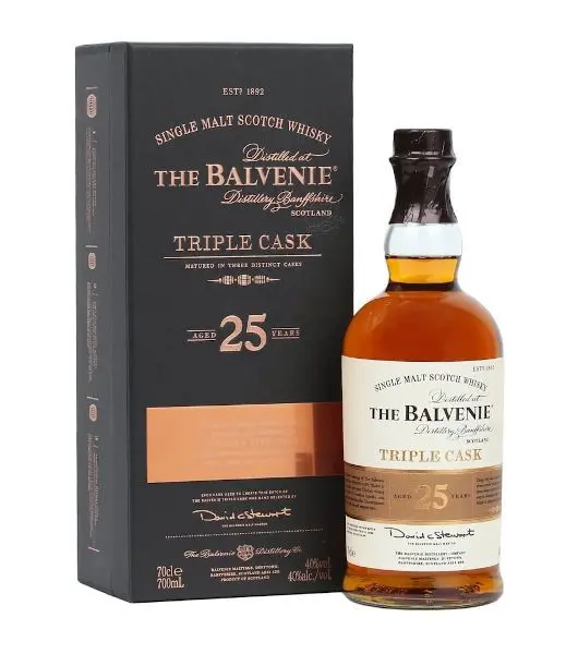 The balvenie 25 years triple cask cover