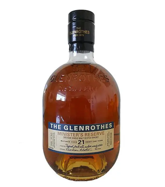 The Glenrothes Ministers Reserve 21 Years cover