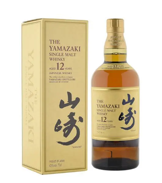 Yamazaki 12 years single malt whisky cover