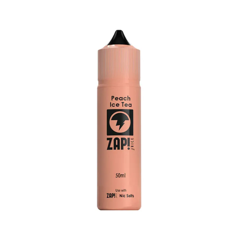 ZAP! Eliquid - Peach Ice Tea cover