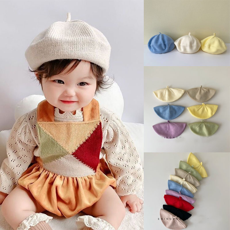 韓版寶寶貝蕾帽
