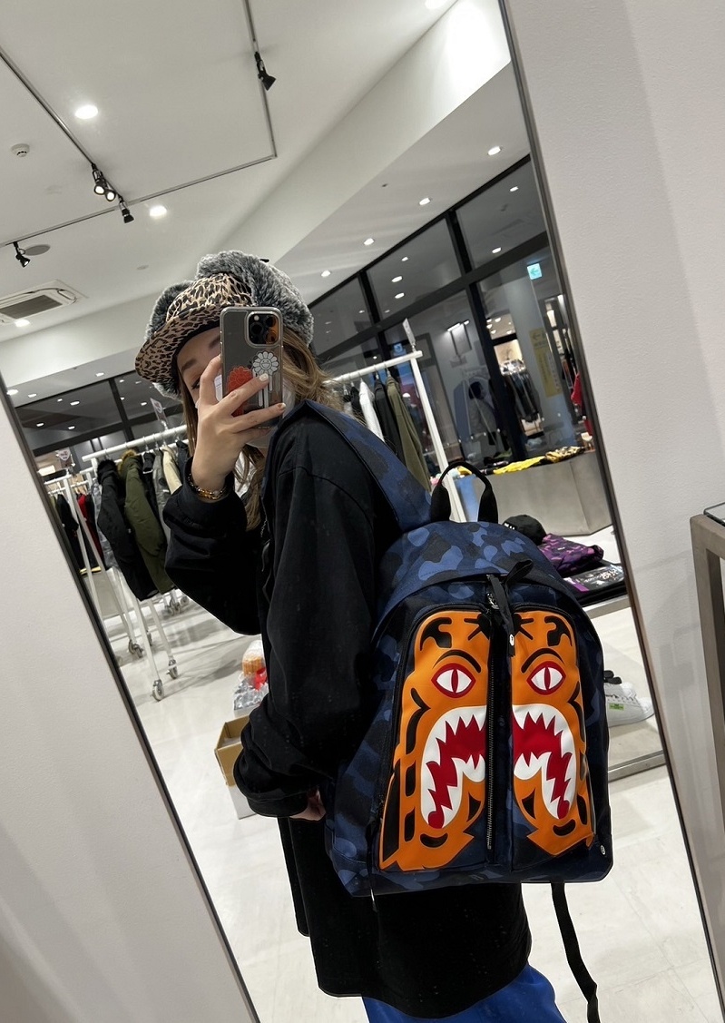 BAPE◇A BATHING APE◇CAMOカモ◇バッグパック／リュック◇付録 - バッグ