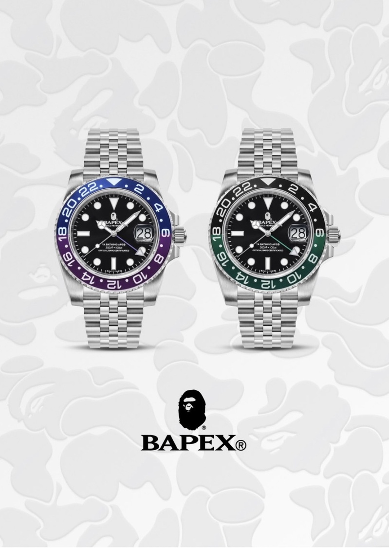 A BATHING APE BAPE TYPE 2 BAPEX經典配色手錶20230429發售-上野日貨