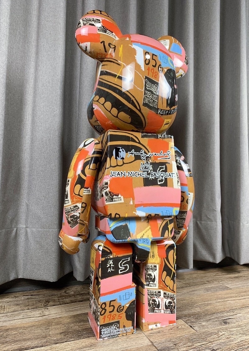 BE@RBRICK Andy Warhol × JEAN-MICHEL