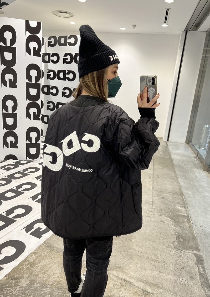 保存袋CDG ALPHA INDUSTRIES コムデギャルソン キルティング