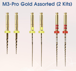 M3 Pro GOLD Rotary Files | DentaCarts | Dental Cart