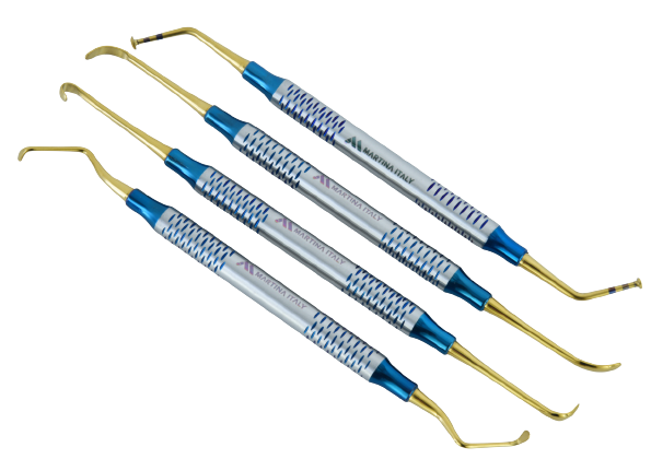 Sinus Lift Elevators Set of 4 pcs Cassette | DentaCarts | Dental Cart