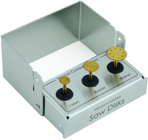 Titanium Coated Saw Disks Kit | DentaCarts | Dental Cart