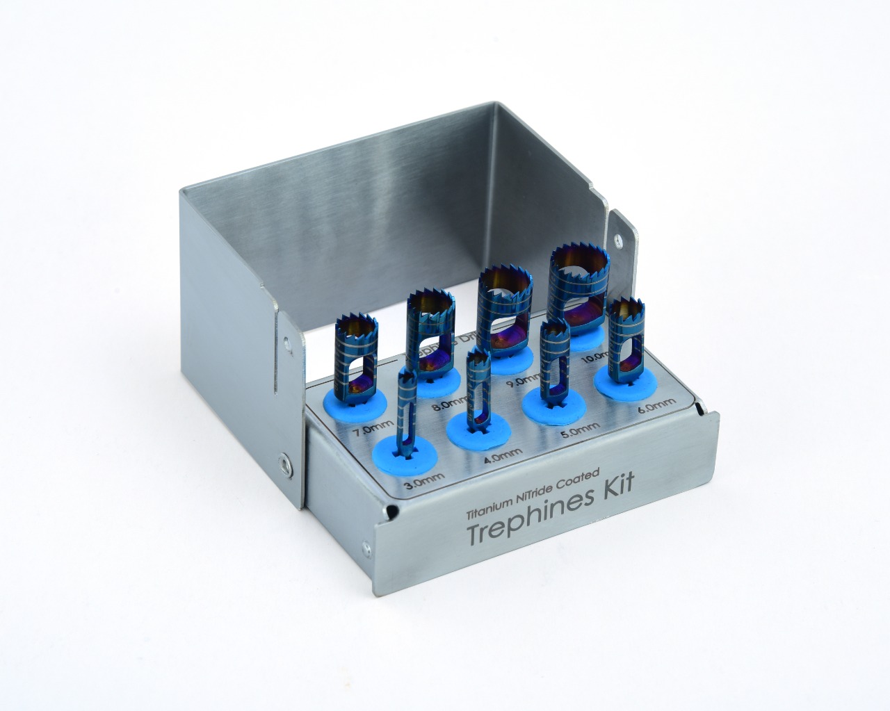 Titanium NiTride Coated Trephines Kit | DentaCarts | Dental Cart