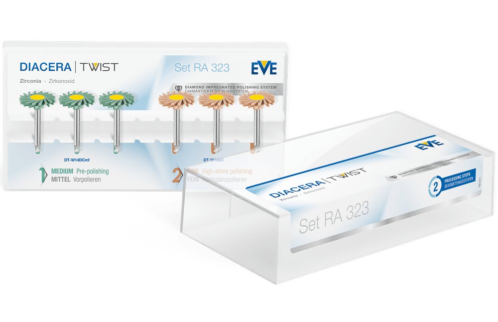 EVE Diacera Twist Polishing Kit | DentaCarts | Dental Cart