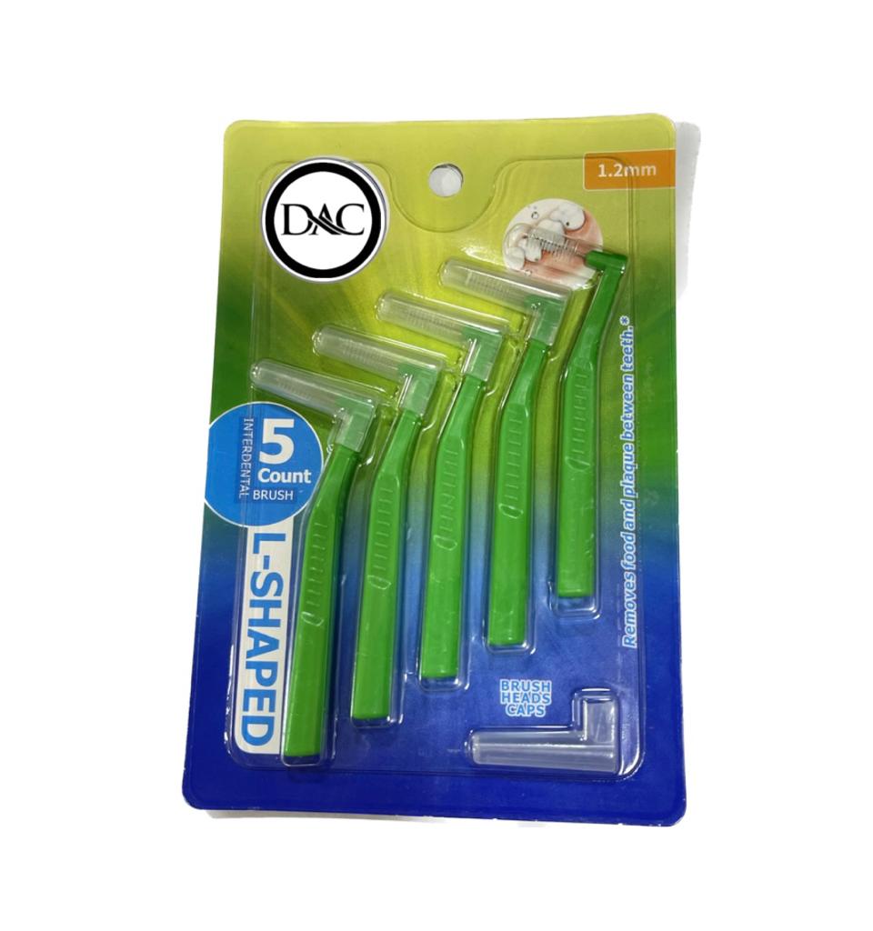 DAC L Shape Interdental Brushes | DentaCarts | Dental Cart