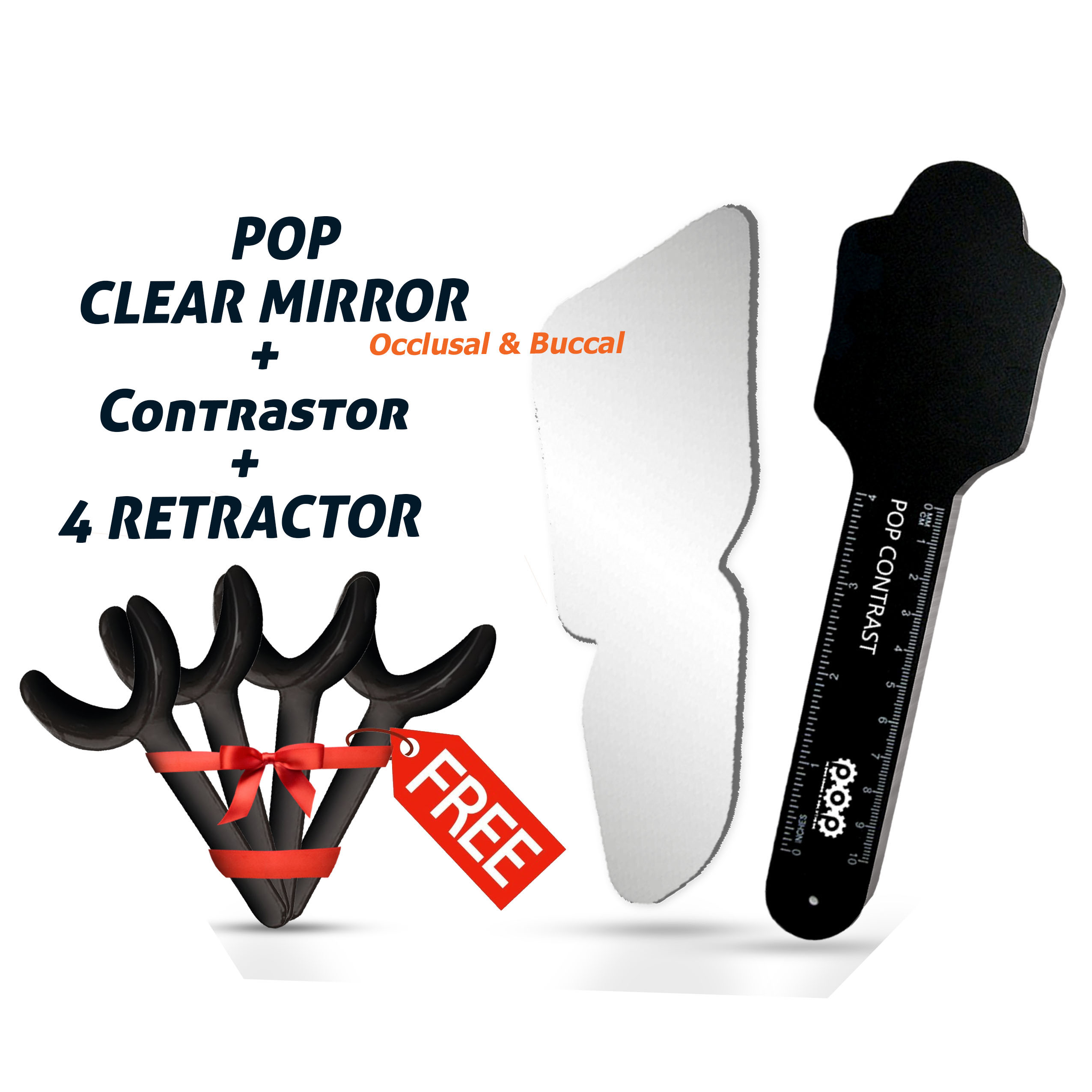 Pop Dental Photography Kit - 6pcs | DentaCarts | Dental Cart