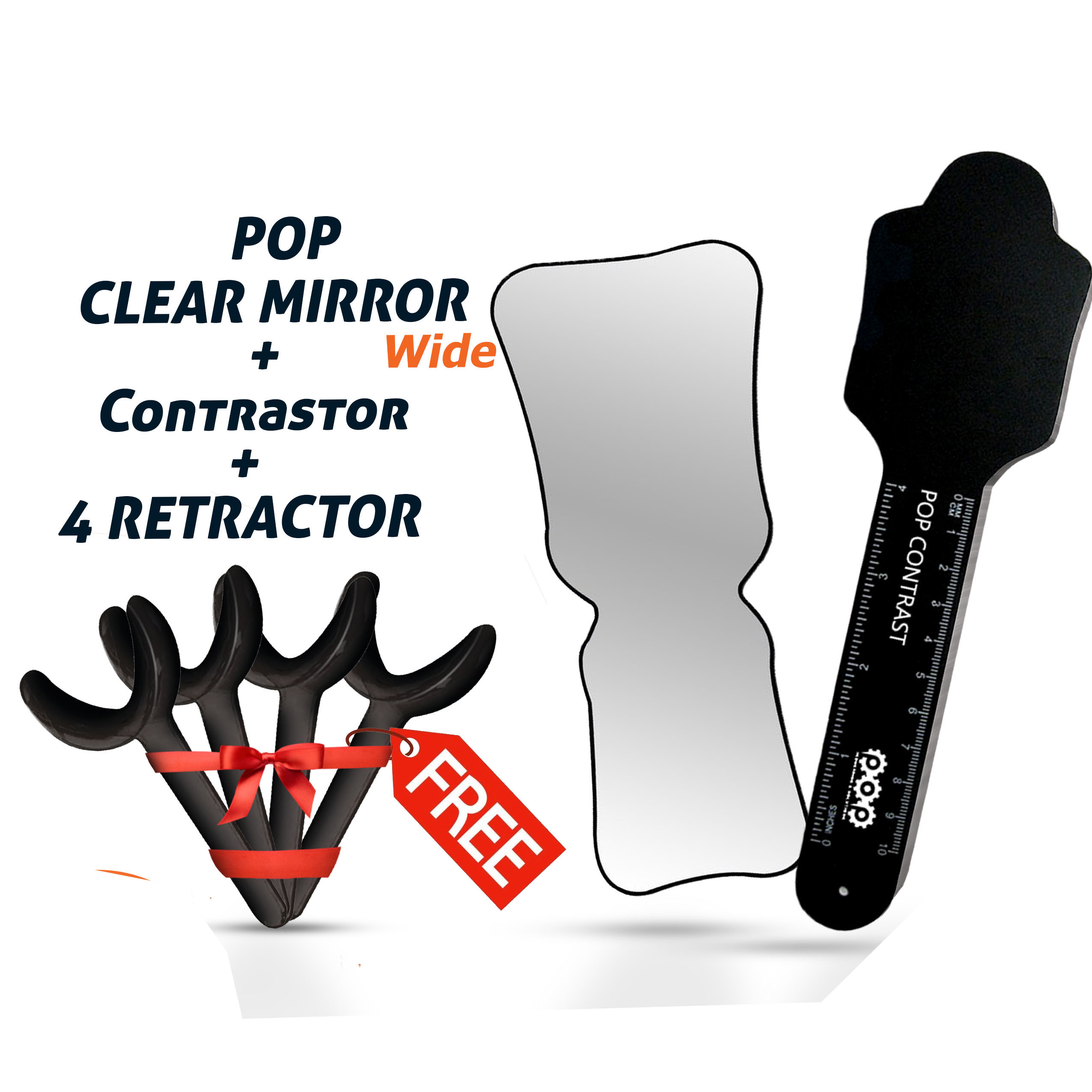 Pop Dental Photography Kit Wide - 6pcs | DentaCarts | Dental Cart