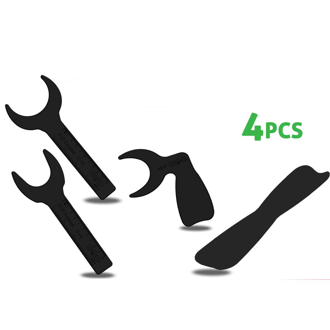 Pop dark kit - contrastors kit - 4 pcs | DentaCarts | Dental Cart