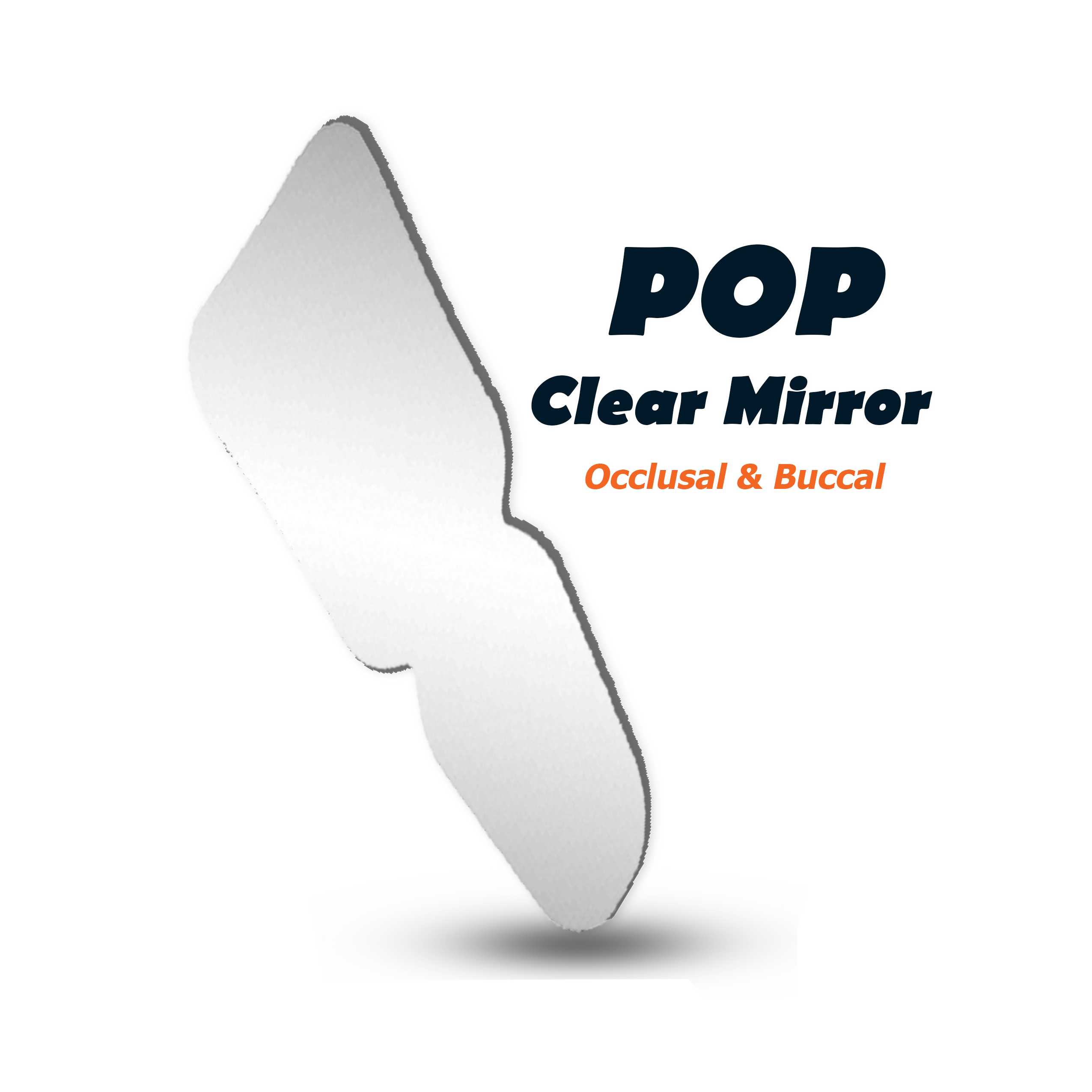 POP Clear Mirror Occlusal and Buccal Intraoral for Dental photography | DentaCarts | Dental Cart