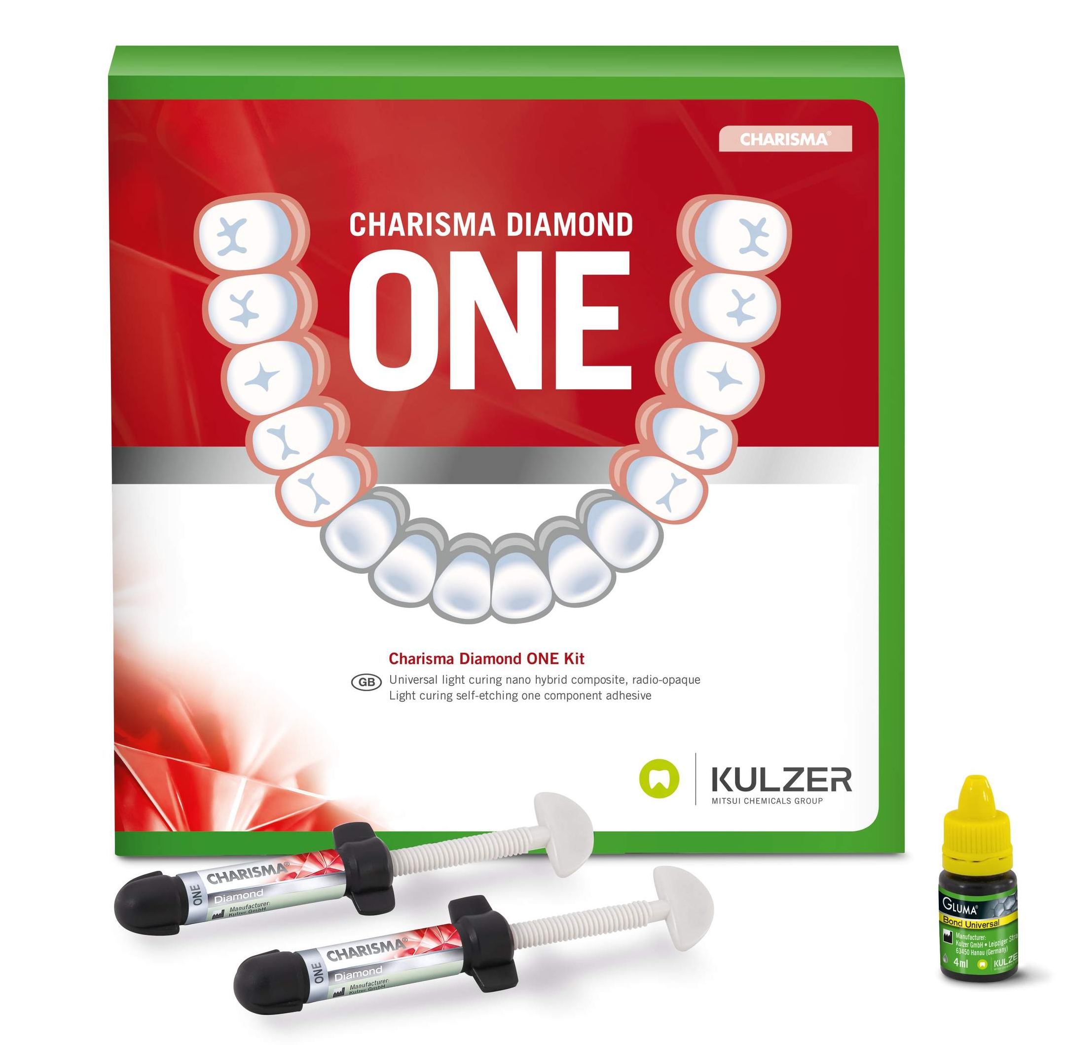 Kulzer CHARISMA DIAMOND ONE KIT | DentaCarts | Dental Cart