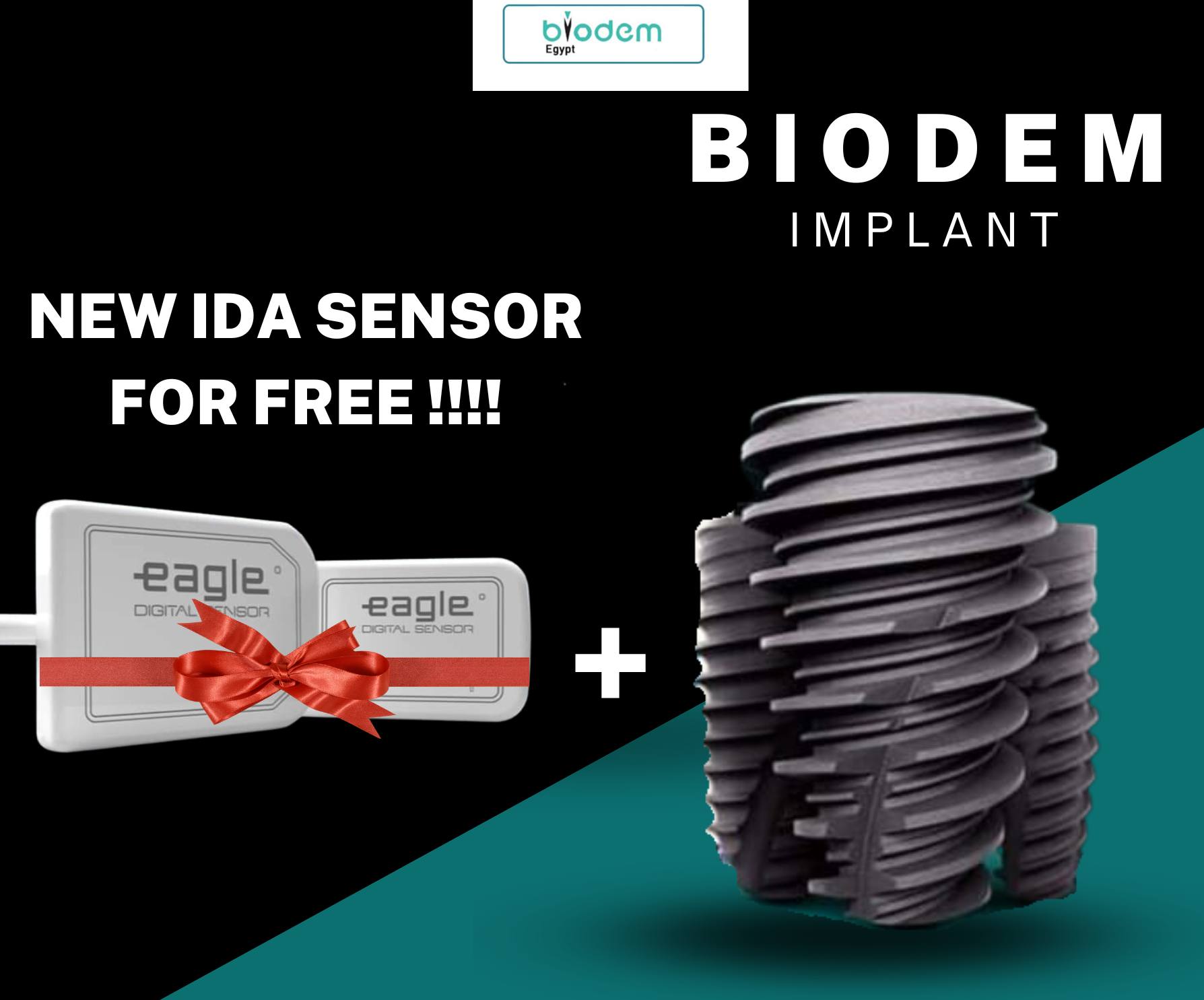 Buy 70 Biodem implants and Get New IDA Sensor Free | DentaCarts | Dental Cart