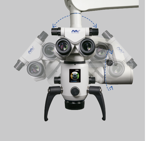 MediWorks SM610 Pro Dental Microscope | DentaCarts | Dental Cart