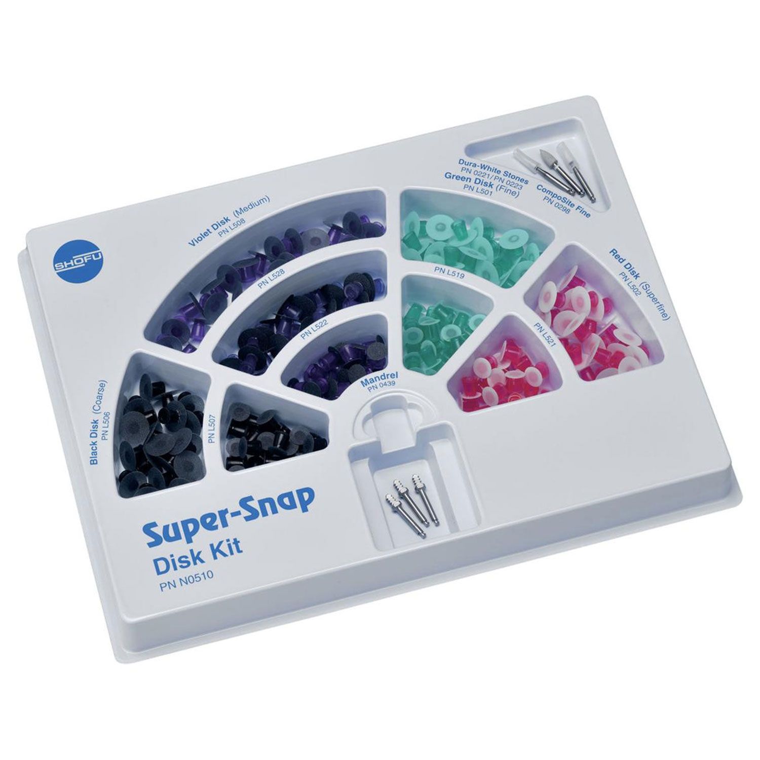 Shofu SUPER-SNAP POLISHING SYSTEM | DentaCarts | Dental Cart