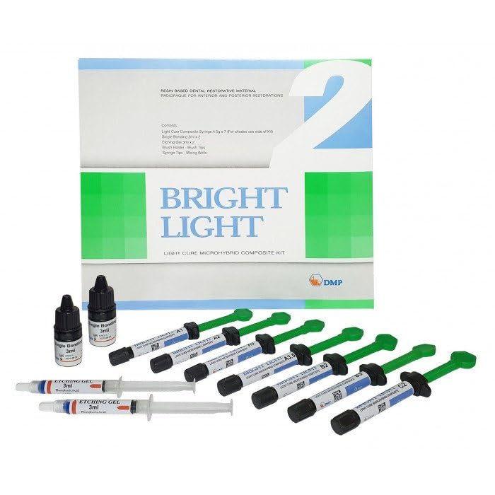 DMP Bright Light Microhybrid Composite Kit | DentaCarts | Dental Cart