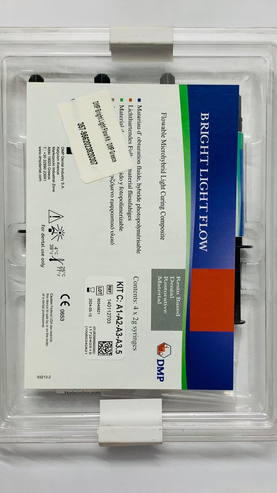 DMP Nanoceram Bright Flow Kit | DentaCarts | Dental Cart