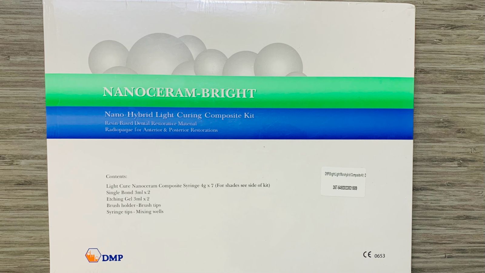 DMP Nanoceram Bright Composite Kit | DentaCarts | Dental Cart