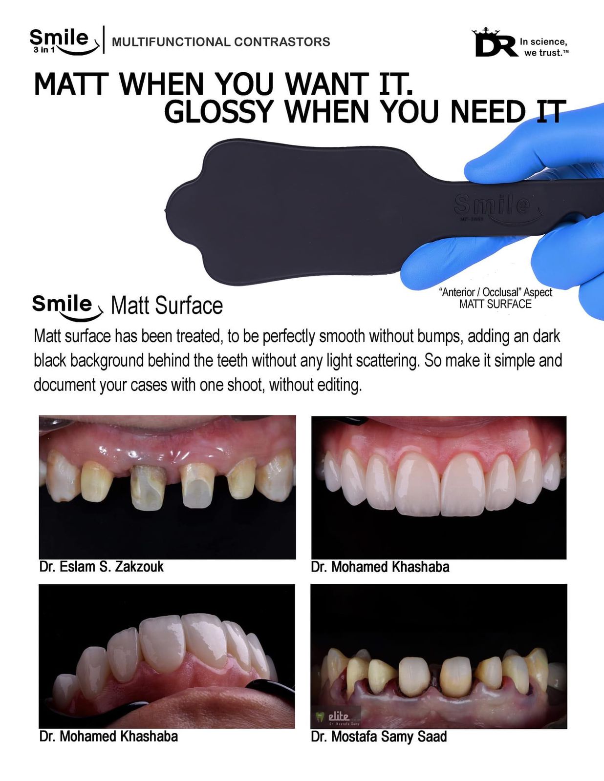 DR Smile 9in3 Contrastors Kit | DentaCarts | Dental Cart