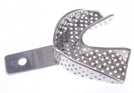 NMG Perforated Upper Edentulous Tray | DentaCarts | Dental Cart