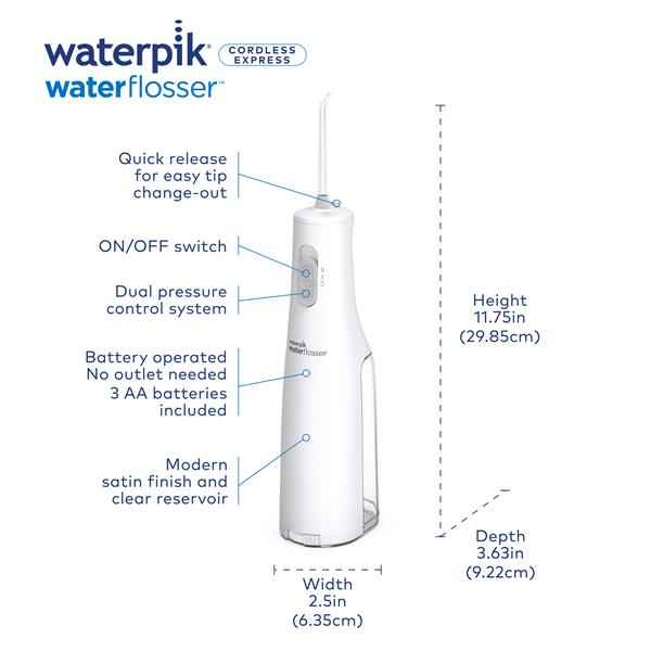 WaterPik Cordless WaterFlosser | DentaCarts | Dental Cart