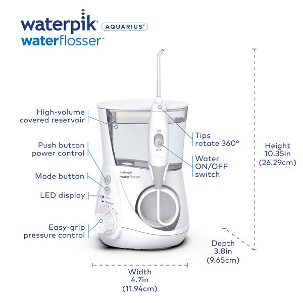 WaterPik Aquarius WaterFlosser | DentaCarts | Dental Cart