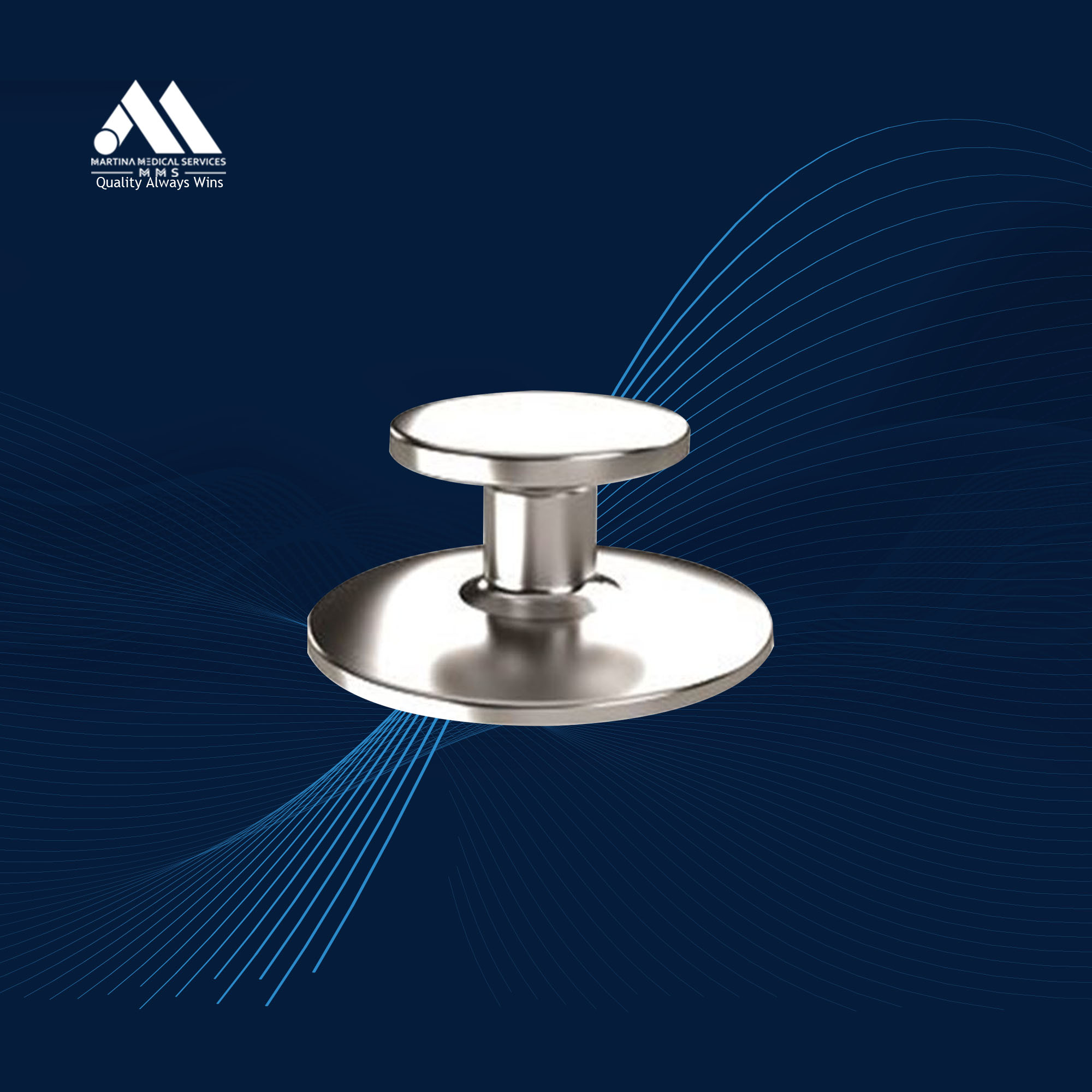 Martina Lingual Button Bondable Elliptical Base | DentaCarts | Dental Cart