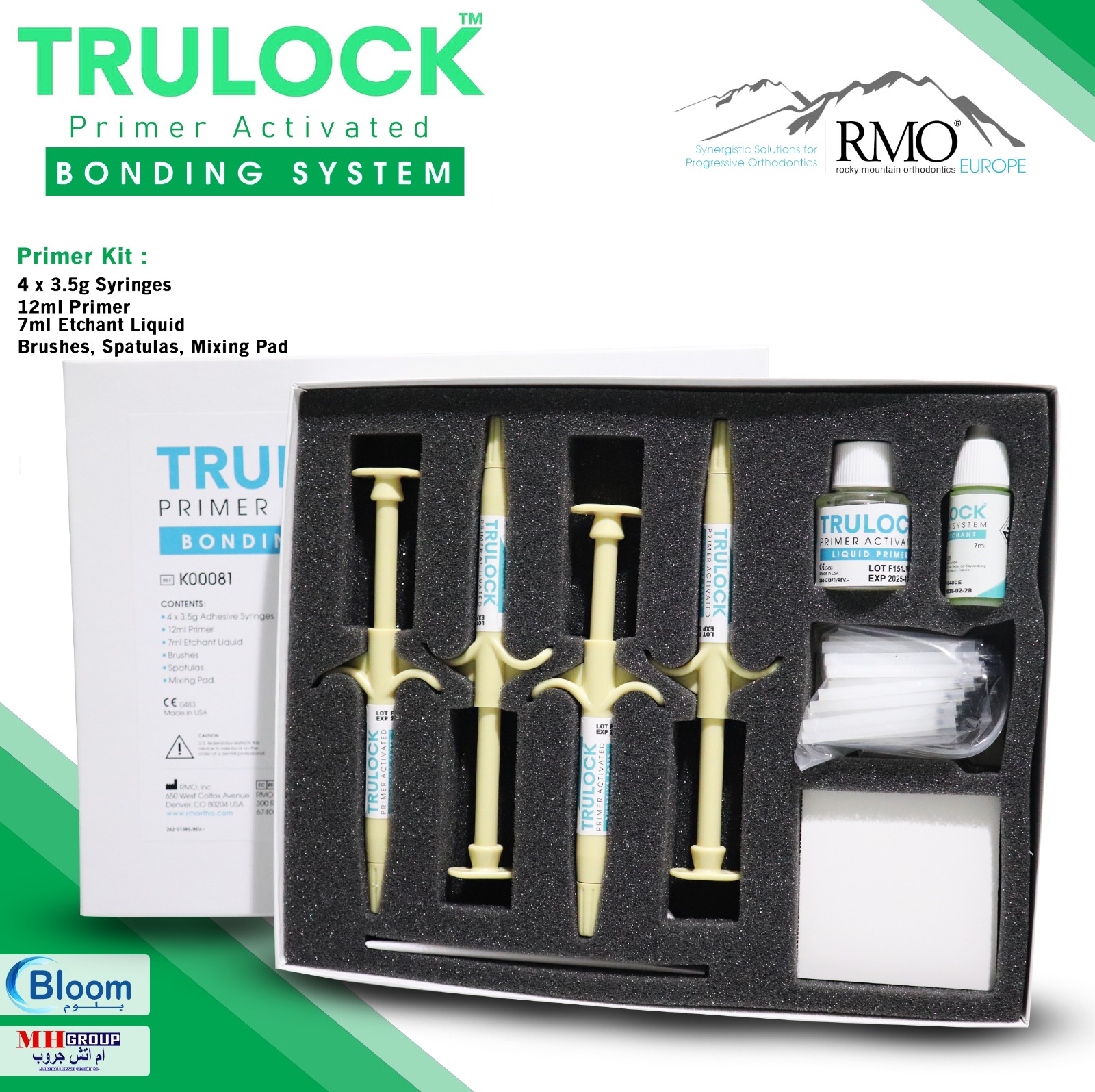 RMO TruLock Primer Activated Ortho Composite Kit | DentaCarts | Dental Cart