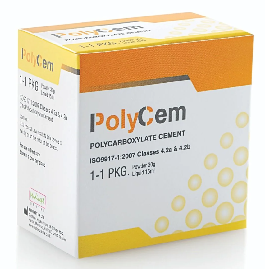 Medicept Polycem Polycarboxylate Cement | DentaCarts | Dental Cart