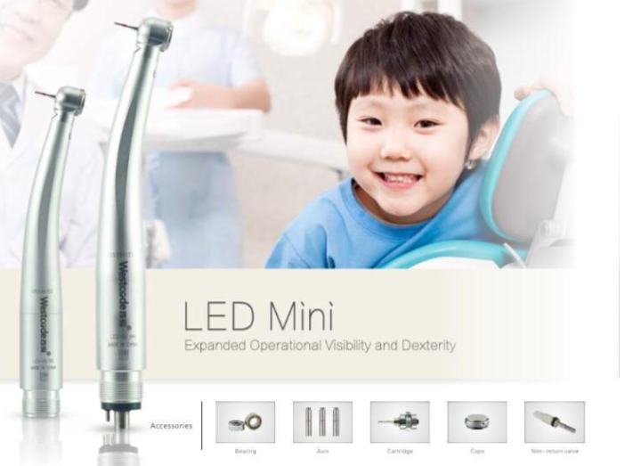 DEO Mini Head Highspeed Handpiece | DentaCarts | Dental Cart