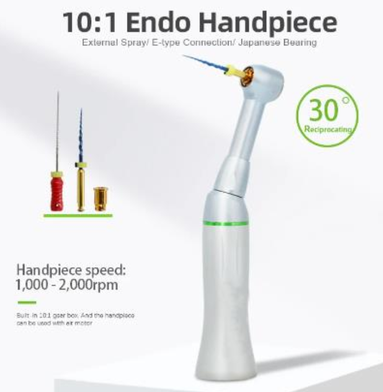DEO Endo 10:1 Contra Angle Handpiece | DentaCarts | Dental Cart