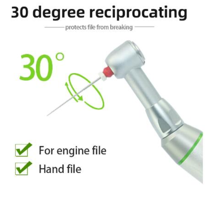 DEO Endo 10:1 Contra Angle Handpiece | DentaCarts | Dental Cart