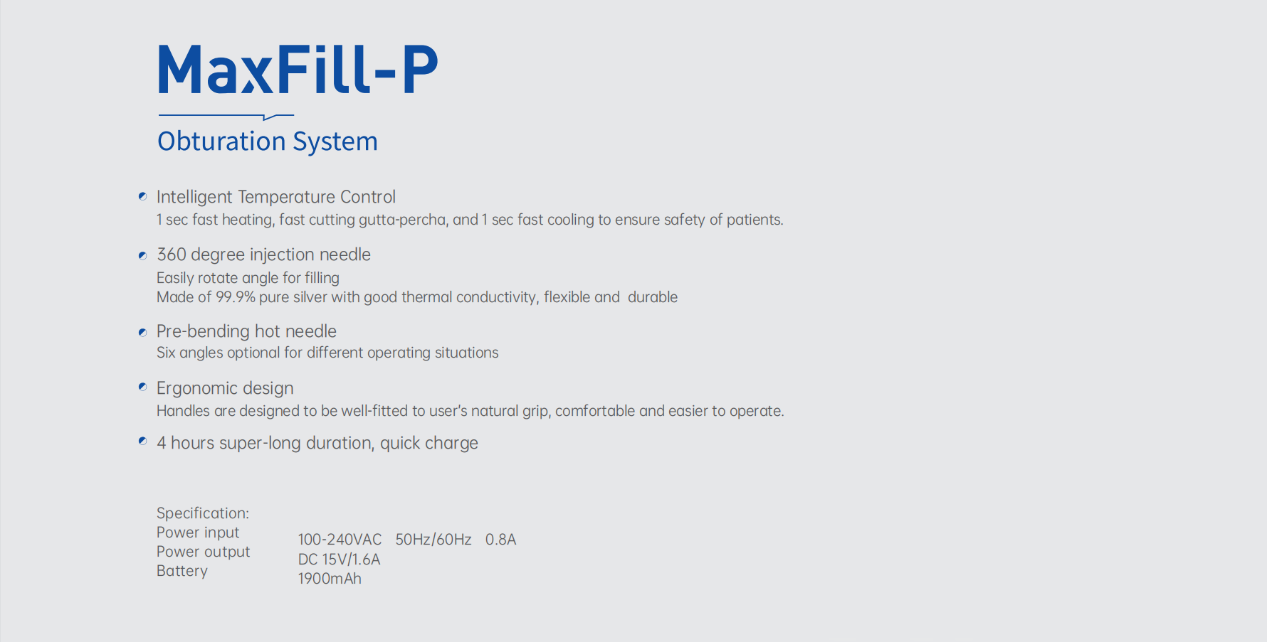 Refine Maxfill-P Obturation Pen | DentaCarts | Dental Cart
