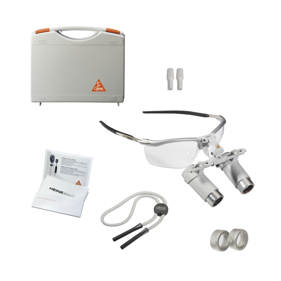 HEINE High Resolution Prismatic Binocular Loupes | DentaCarts | Dental Cart